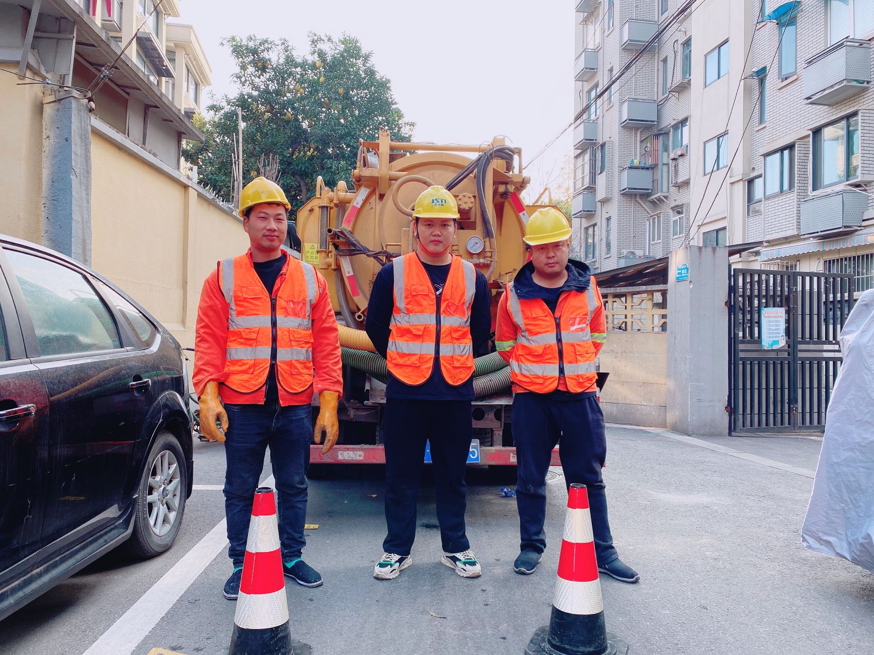 沙洲南京某小区管道清淤检测施工